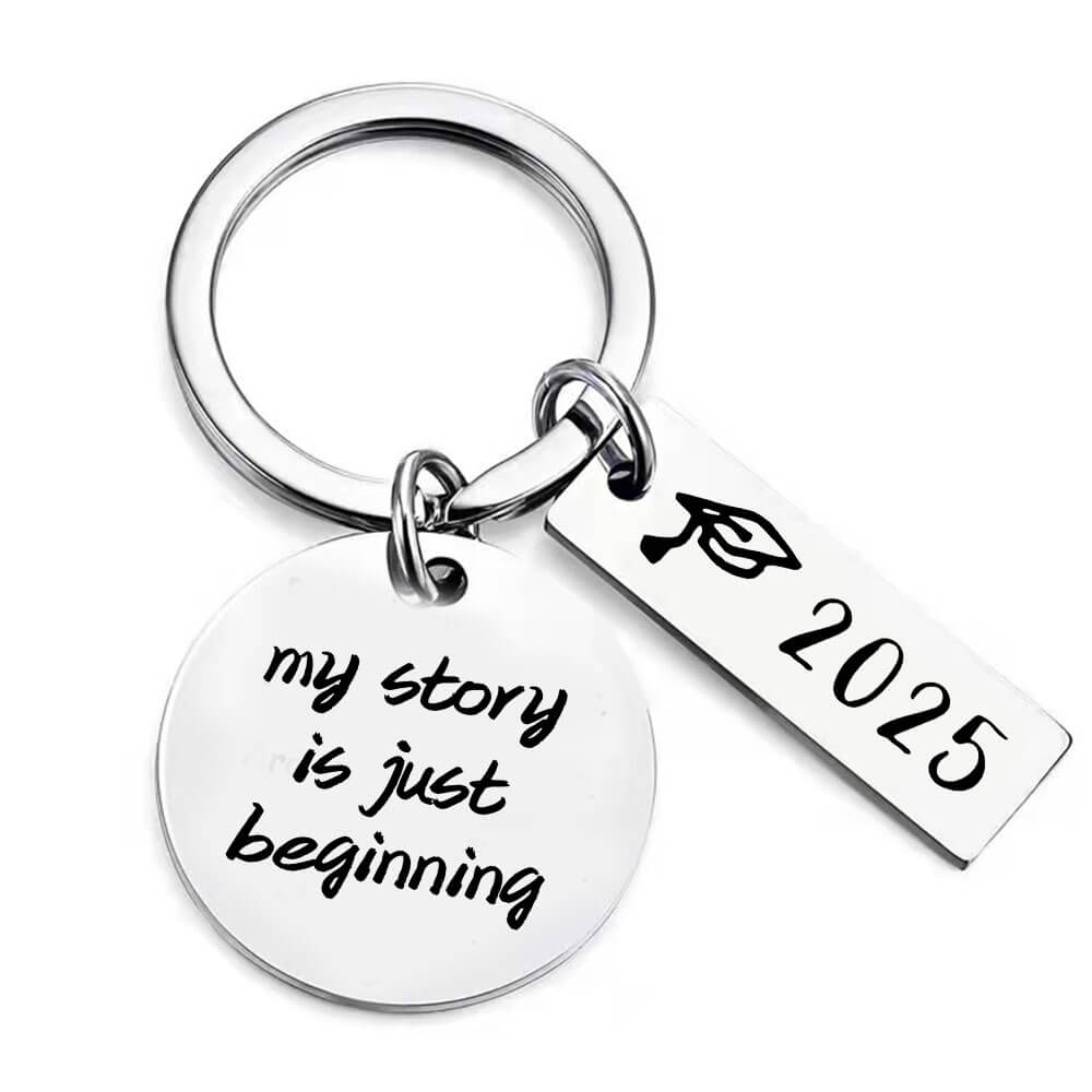 2025 Graduation Keychain - My Story Is Just Beginning