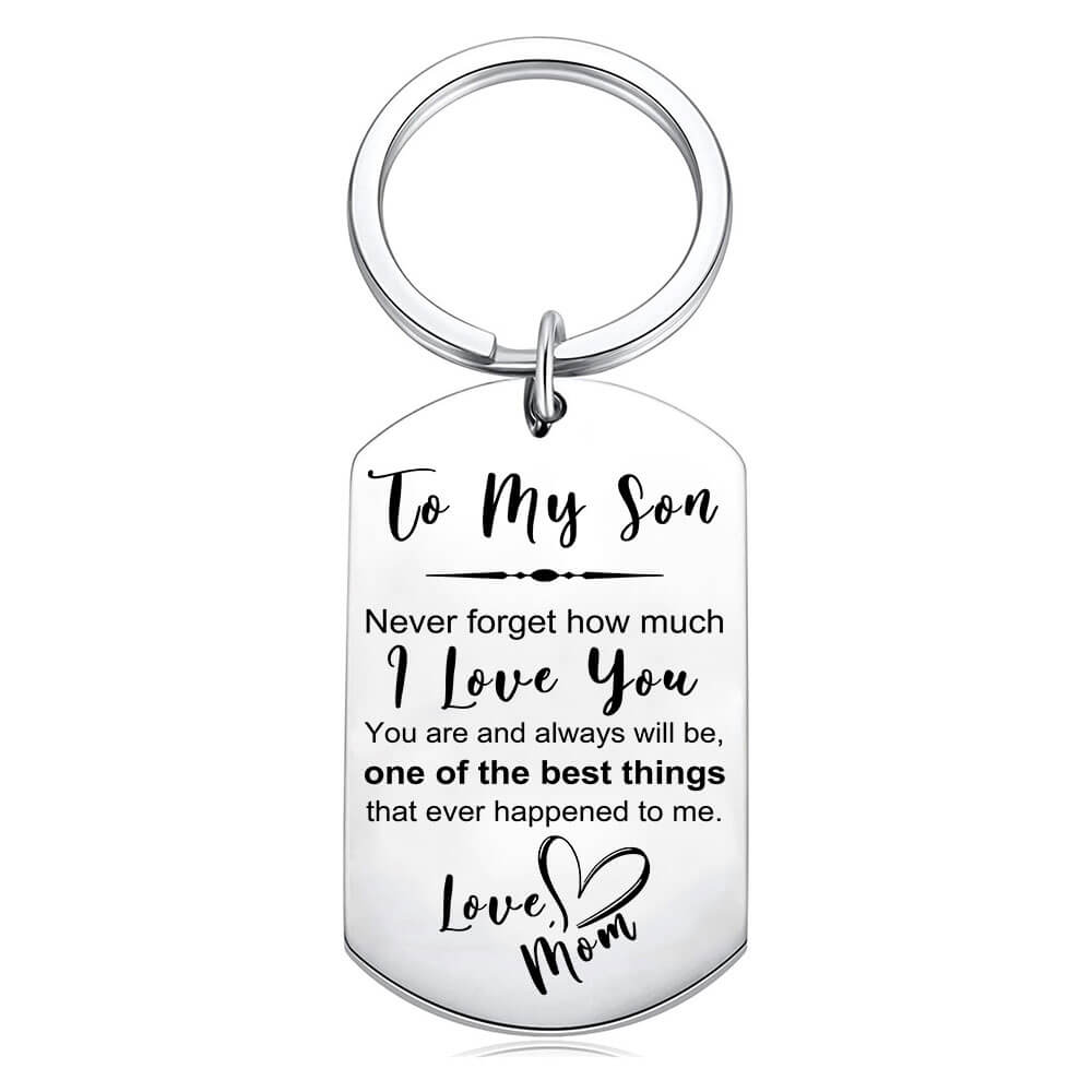 To My Son/Daughter Keychain - Never Forget
