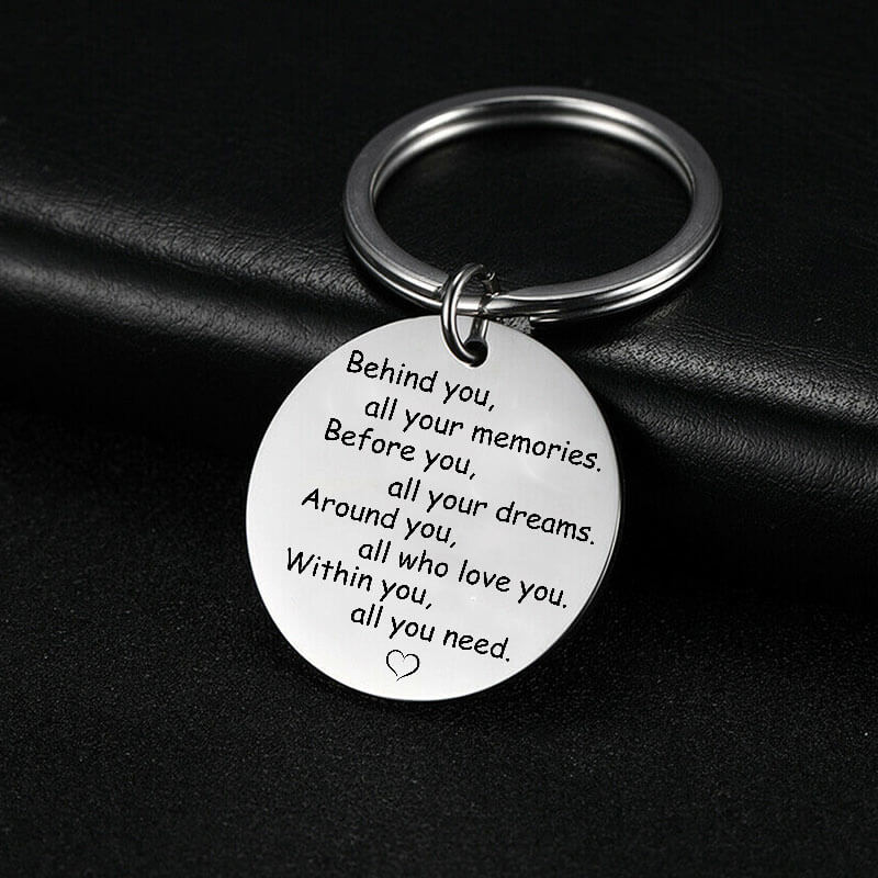 Within You All You Need Keychain