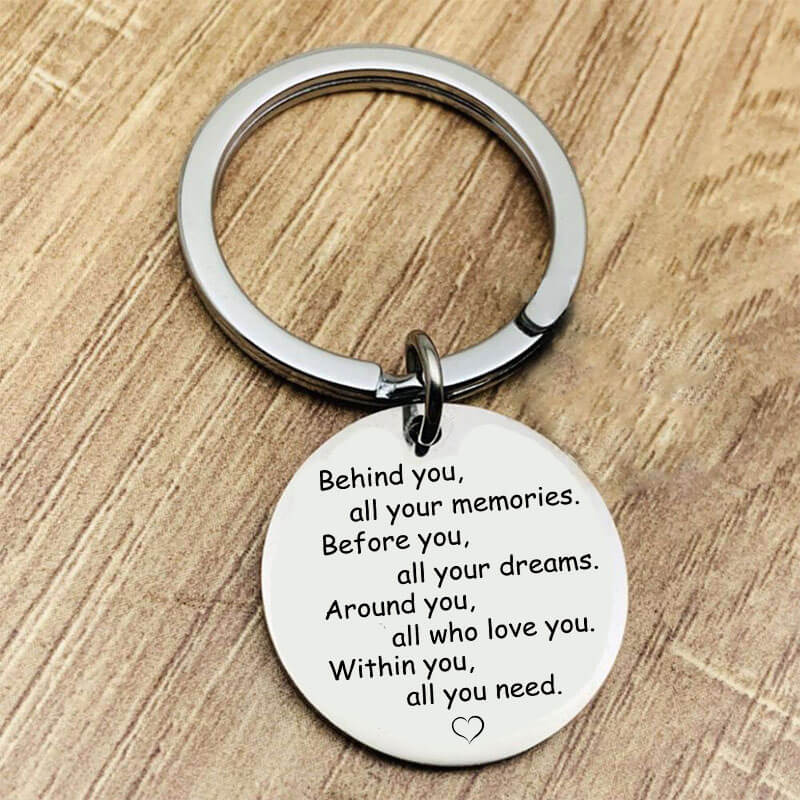 Within You All You Need Keychain