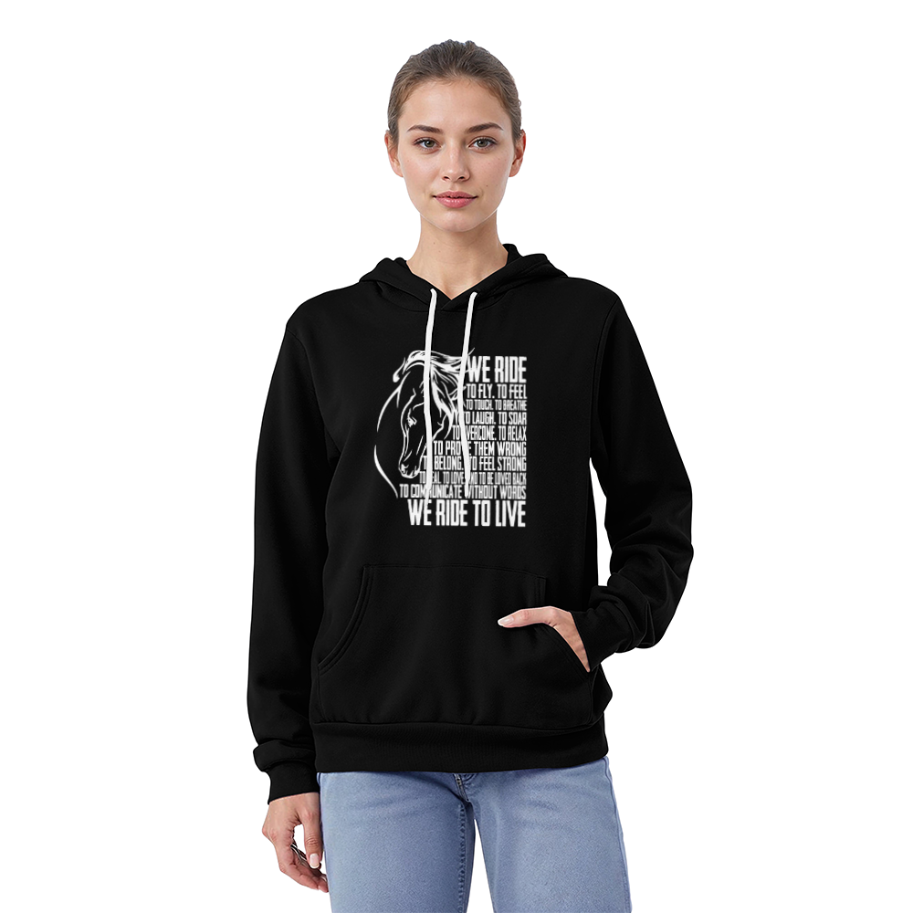 We Ride To Live Hoodie