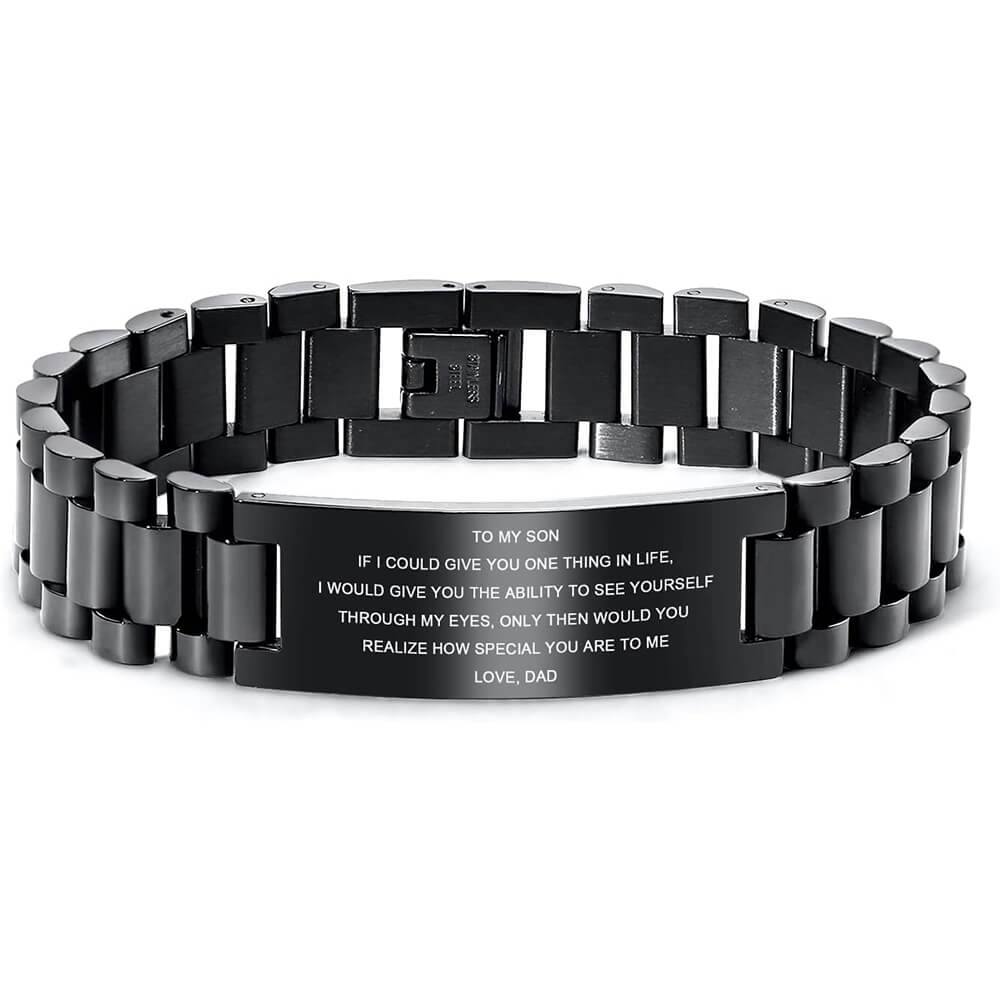 To My Son Bracelet - If I could give you one thing