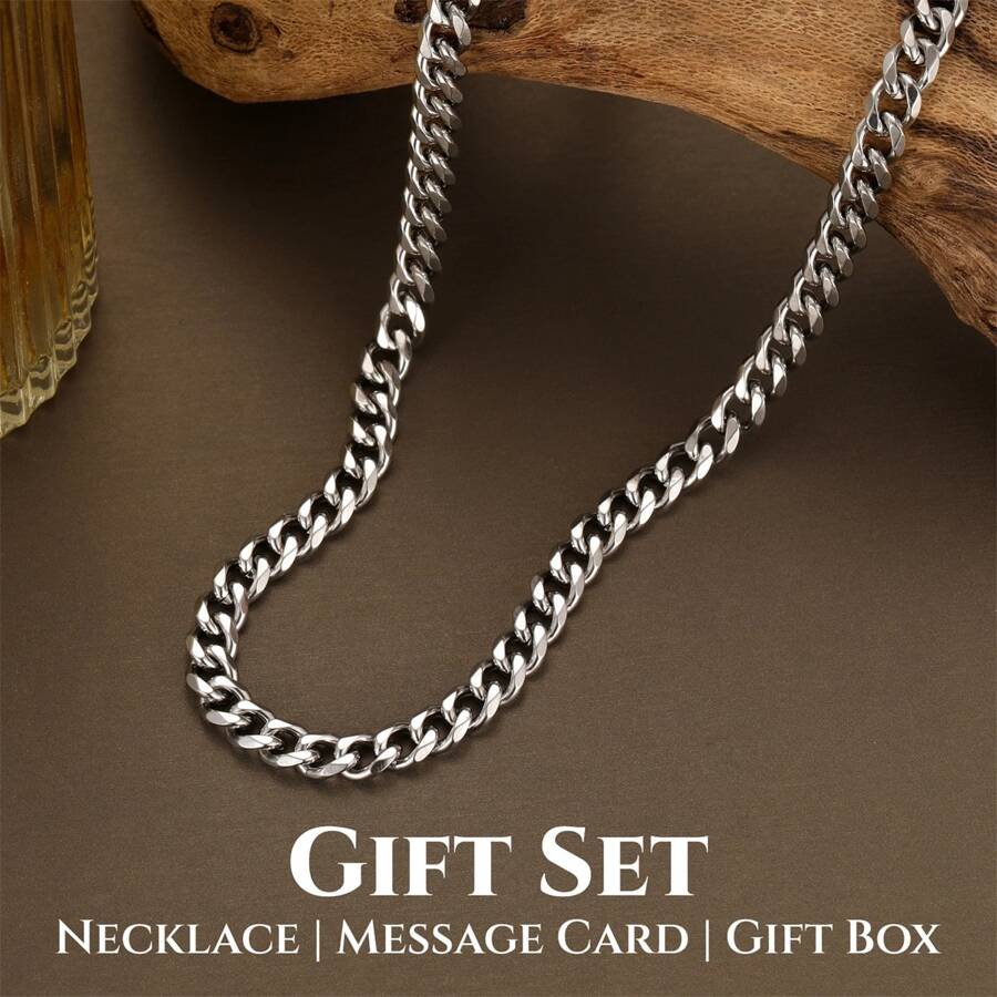 To My Dear Son - As You Grow Older - Cuban Link Chain Necklace