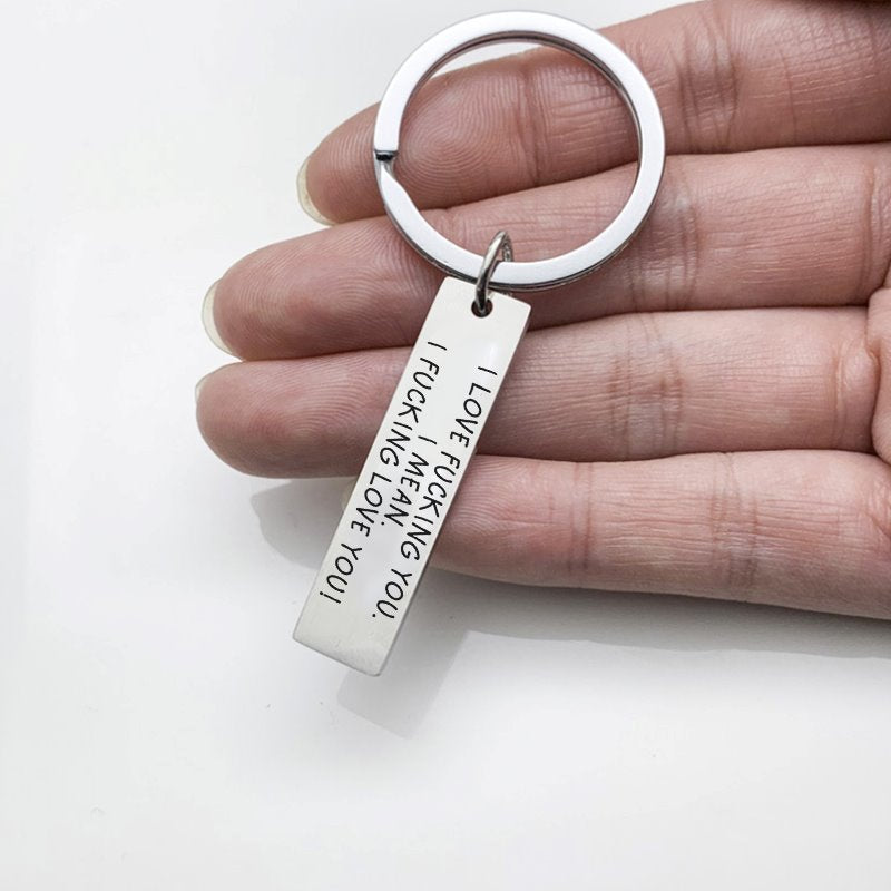 I F*cking Love You Keychain Keychain GrindStyle