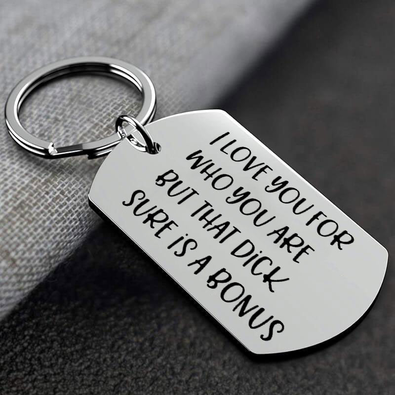 I Love You For Who You Are Keychain Keychain GrindStyle