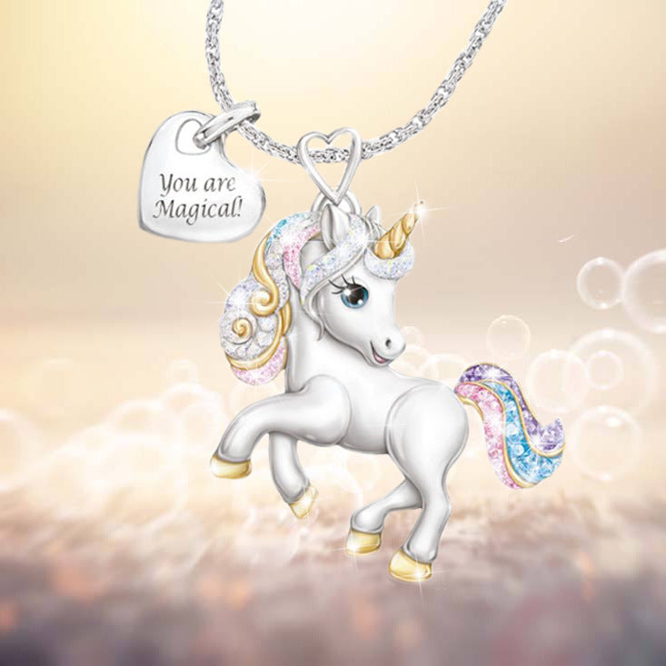 You Are Magical Unicorn Necklace necklace GrindStyle
