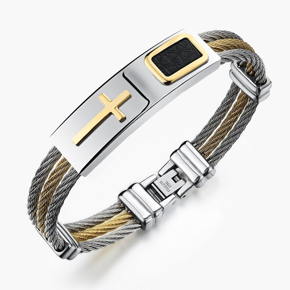 The Rock Cross Bracelet bracelets GrindStyle