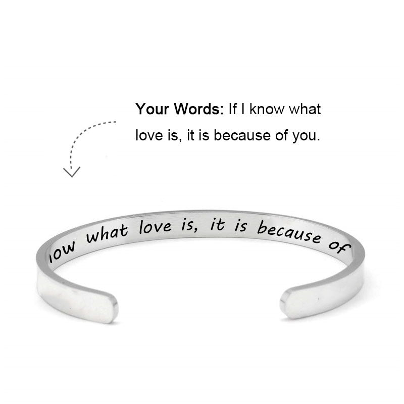 Custom Engraved Bracelet GrindStyle