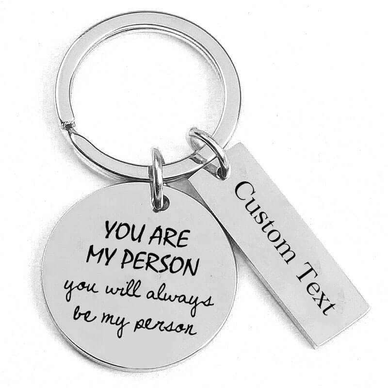 You Are My Person Keychain Keychain GrindStyle