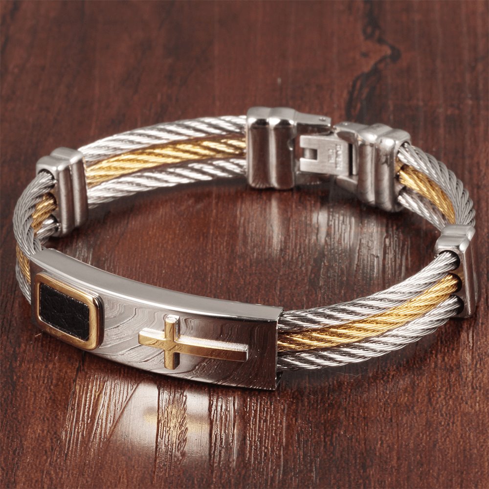 The Rock Cross Bracelet bracelets GrindStyle