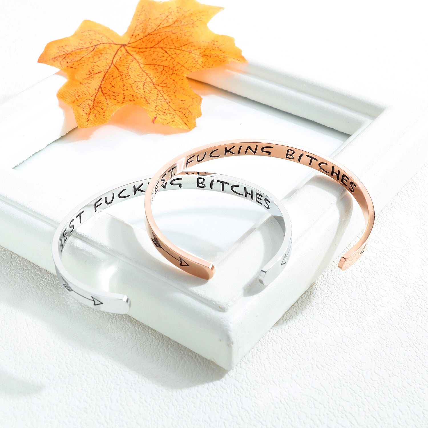 Best Fucking Bitches Cuff Bracelet bracelets GrindStyle