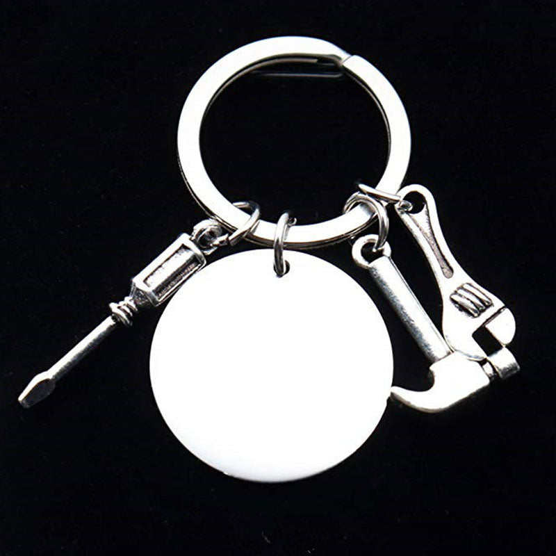 If Papa Can't Fix It No One Can Hand Tool Keychain Keychain GrindStyle