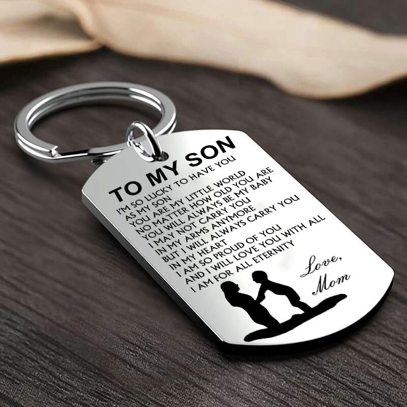 I'm So Lucky To Have You As My Son Keychan Keychain GrindStyle