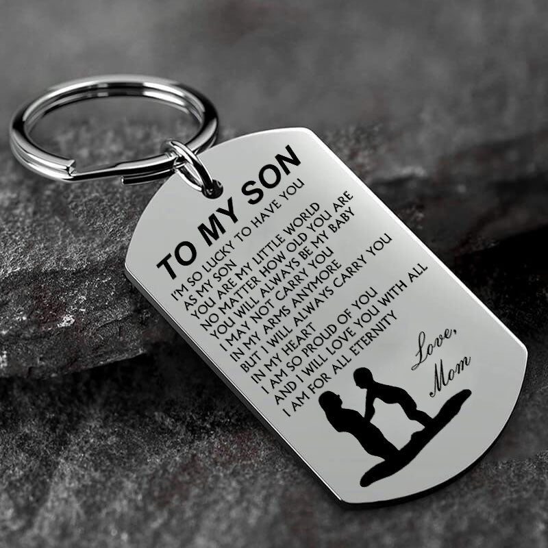 I'm So Lucky To Have You As My Son Keychan Keychain GrindStyle