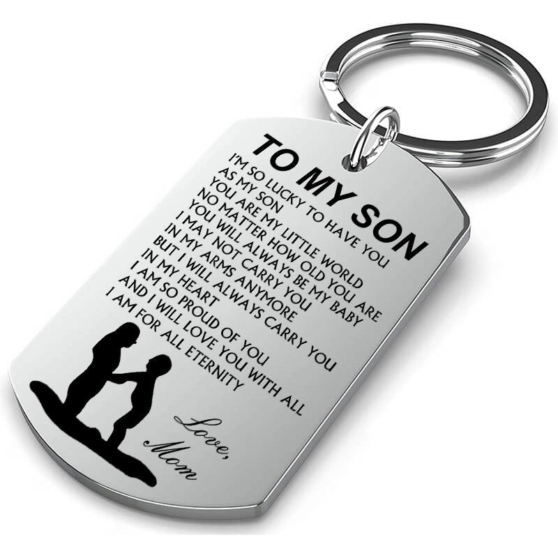 I'm So Lucky To Have You As My Son Keychan Keychain GrindStyle
