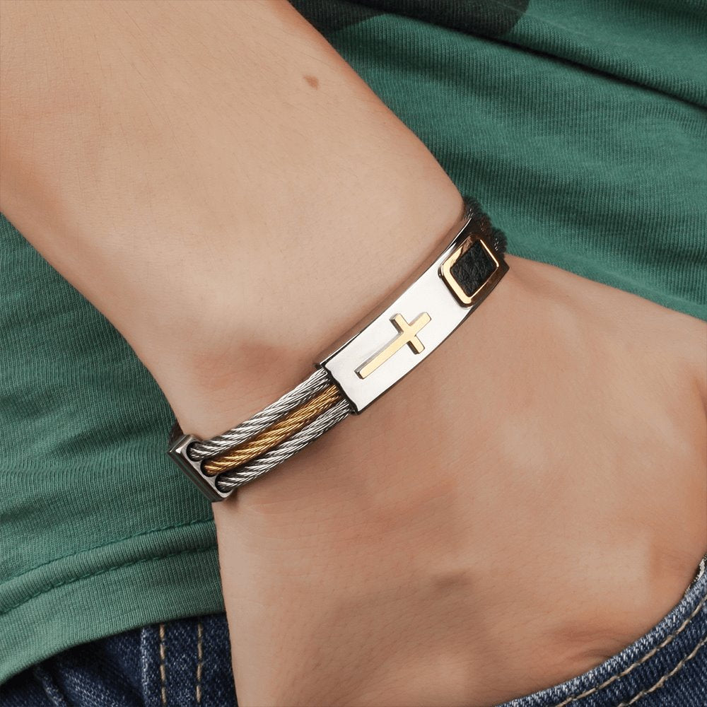 The Rock Cross Bracelet bracelets GrindStyle