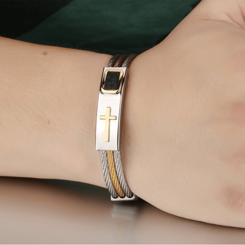 The Rock Cross Bracelet bracelets GrindStyle