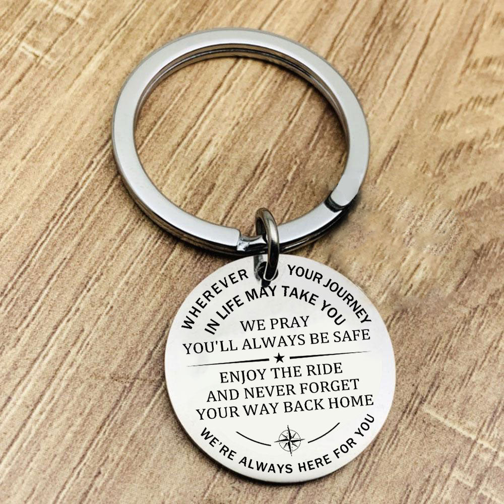 We Pray You'll Always Be Safe Keychain Keychain GrindStyle
