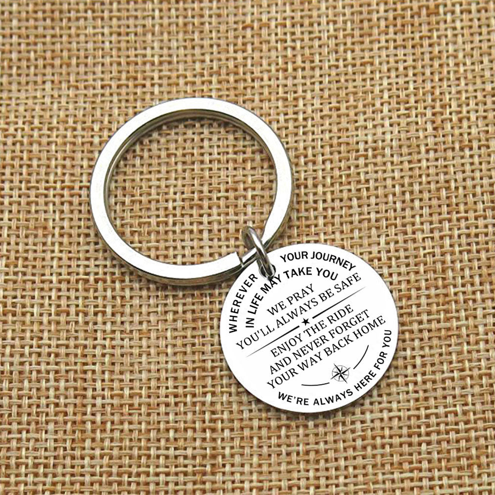 We Pray You'll Always Be Safe Keychain Keychain GrindStyle