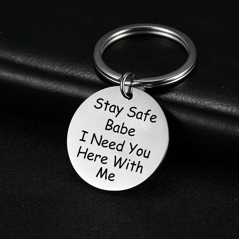 Stay Safe Keychain Keychain GrindStyle