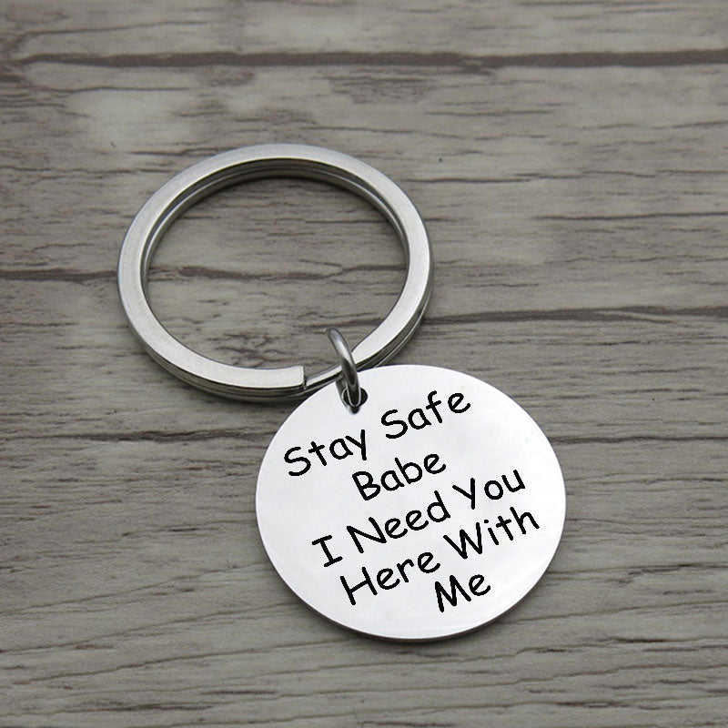 Stay Safe Keychain Keychain GrindStyle