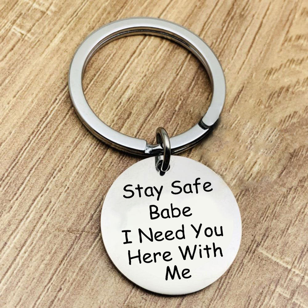 Stay Safe Keychain Keychain GrindStyle