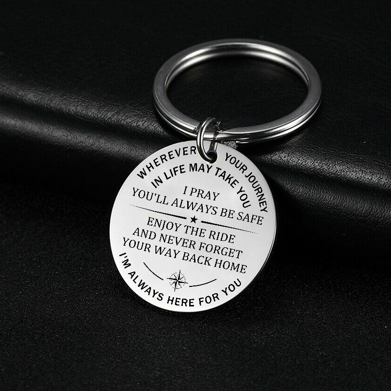 I Pray You'll Always Be Safe Keychain Keychain GrindStyle