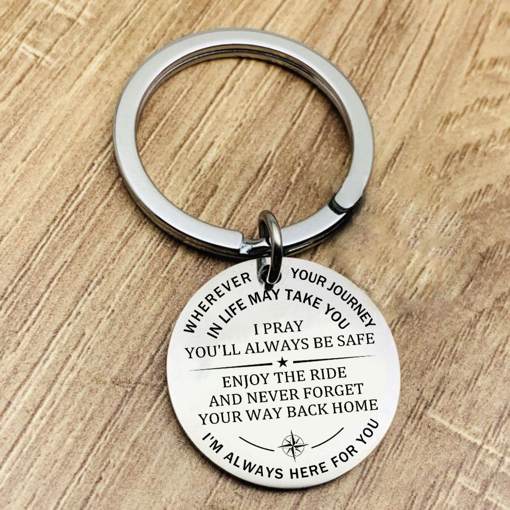 I Pray You'll Always Be Safe Keychain Keychain GrindStyle