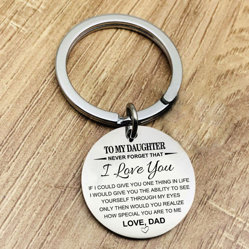 You Are Special To Me Keychain Keychain GrindStyle Dad To Daughter