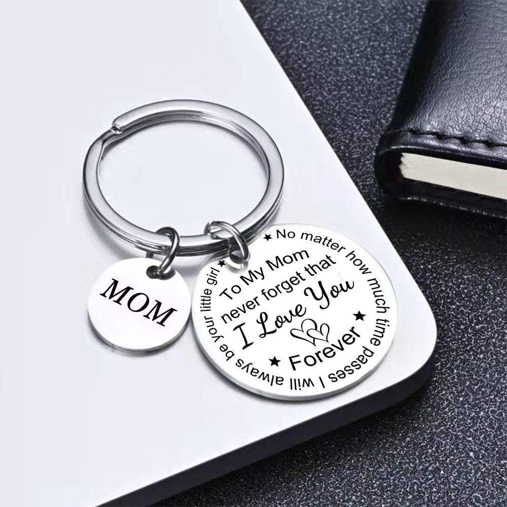 To My Dad/Mom Keychain - I Love You Forever Keychain GrindStyle Daughter to Mom