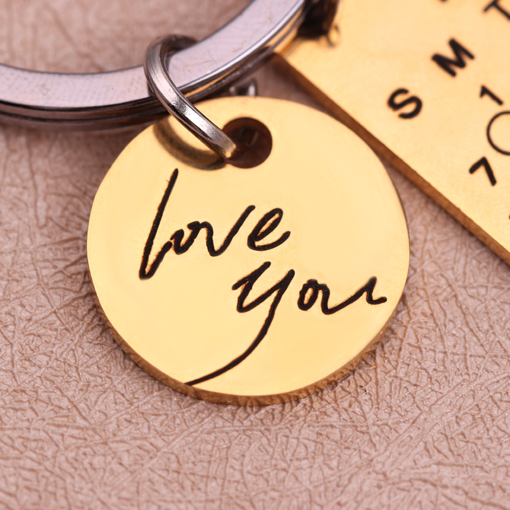 Personalized Calendar Keychain Keychain GrindStyle