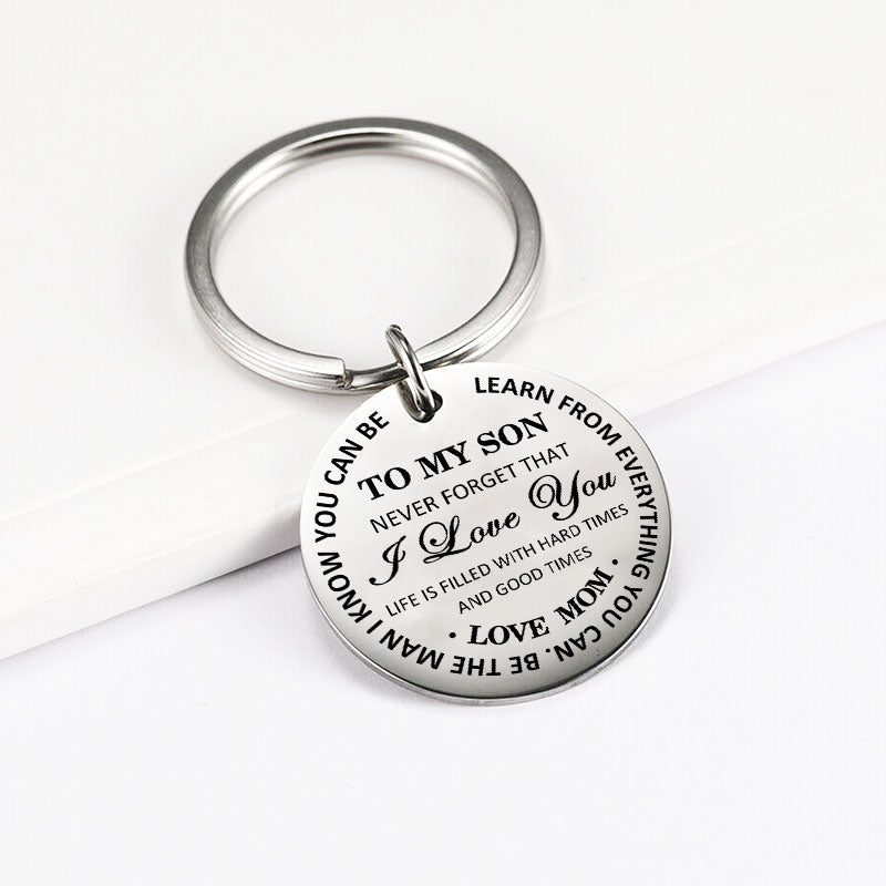 Never Forget That I Love You Keychain Keychain GrindStyle