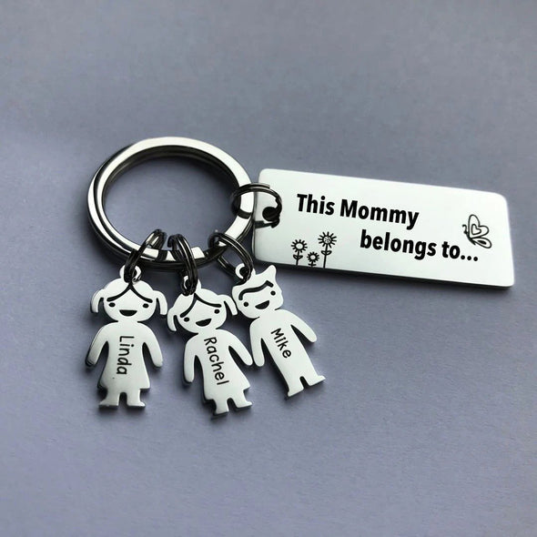 Personalized Family Name Keychain Keychain GrindStyle