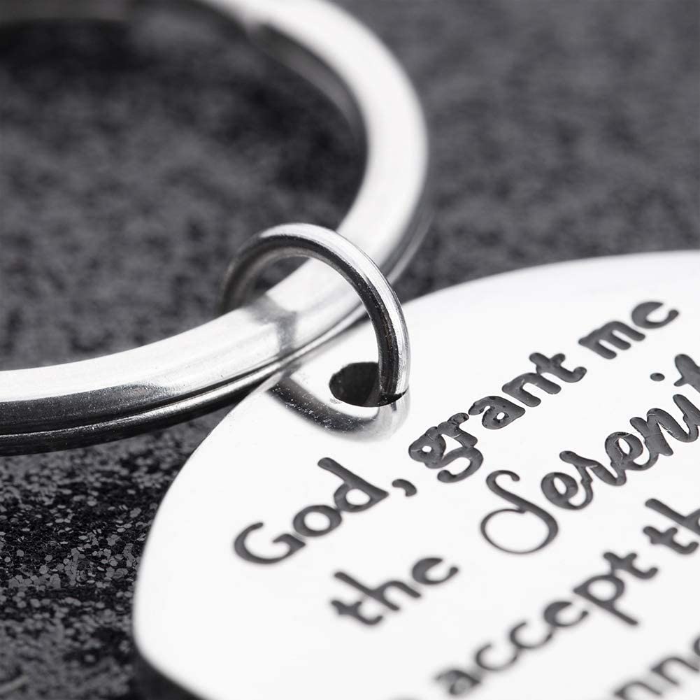 Serenity Prayer Keychain Keychain GrindStyle