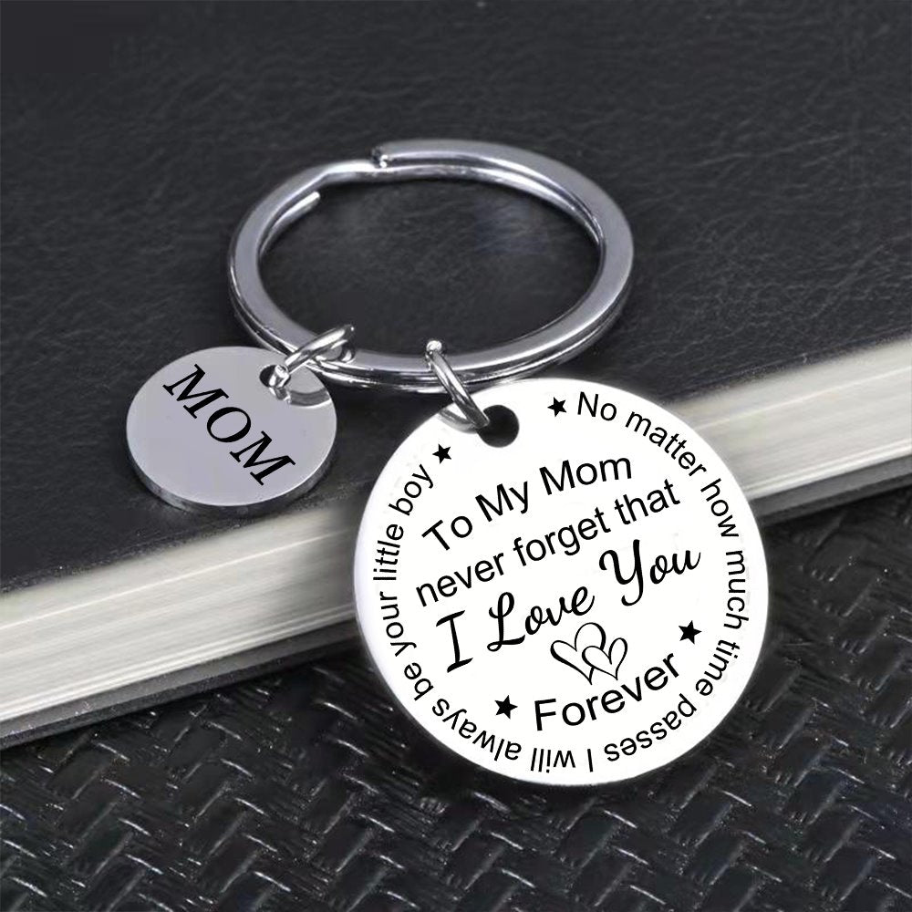 To My Dad/Mom Keychain - I Love You Forever Keychain GrindStyle Son to Mom