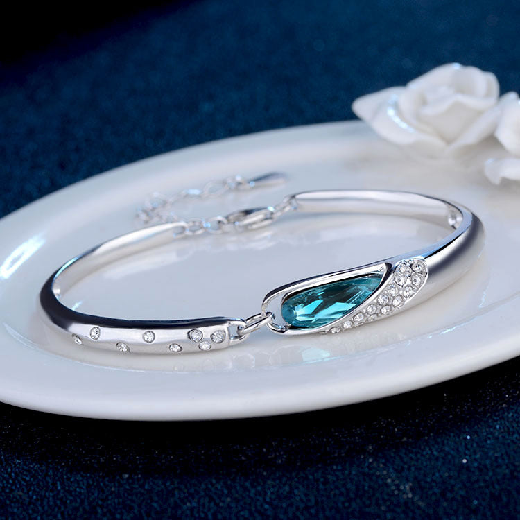 S925 Eye of the Muse Crystal Zodiac Bracelet bracelets GrindStyle