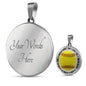 Softball Necklace - Believe In Yourself Jewelry ShineOn Fulfillment Luxury Necklace (Silver) Yes