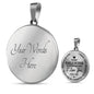 Dad To Daughter - Believe In Yourself Luxury Necklace Jewelry ShineOn Fulfillment Luxury Necklace (Silver) Yes