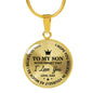 Dad To Son - Believe In Yourself Luxury Necklace Jewelry ShineOn Fulfillment