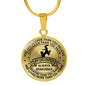 My Daughter Always Remember ... Jewelry ShineOn Fulfillment Luxury Necklace (Gold) No