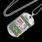 Some Heroes Wear Capes Mine Wears Dog Tag Jewelry ShineOn Fulfillment
