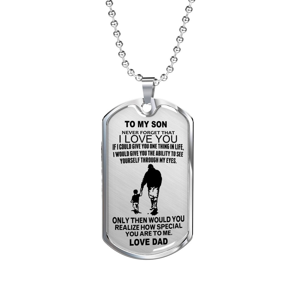 Dad To Son - You Are Special To Me Jewelry ShineOn Fulfillment 