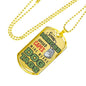 Some Heroes Wear Capes Mine Wears Dog Tag Jewelry ShineOn Fulfillment