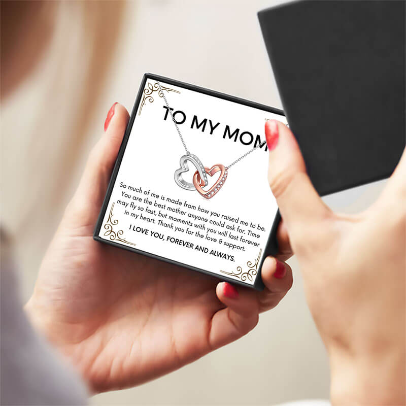 Best Mother - Interlocking Hearts Necklace