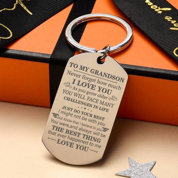 Just Do Your Best - Inspirational Keychain Keychain GrindStyle