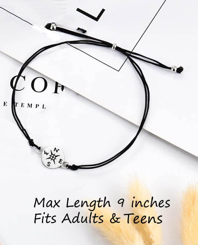 Graduation Gifts - Compass Bracelet for Boy Girls