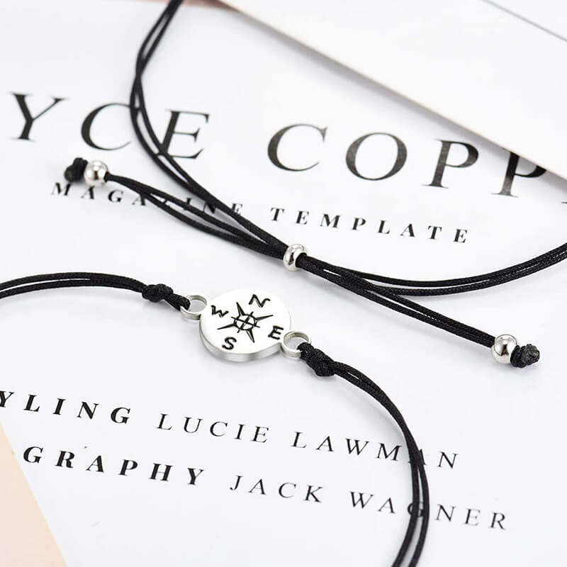 Graduation Gifts - Compass Bracelet for Boy Girls