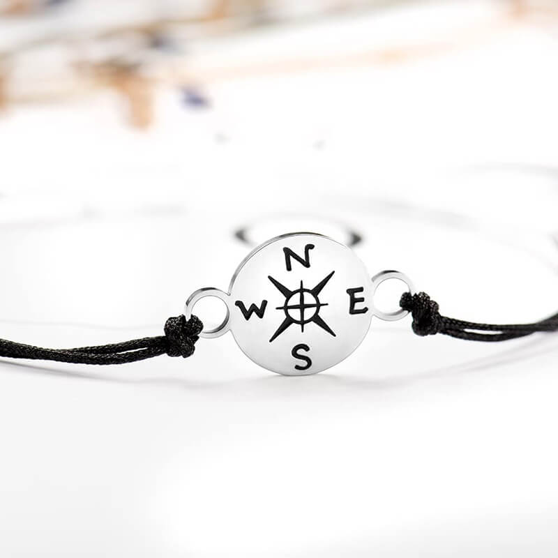 Graduation Gifts - Compass Bracelet for Boy Girls