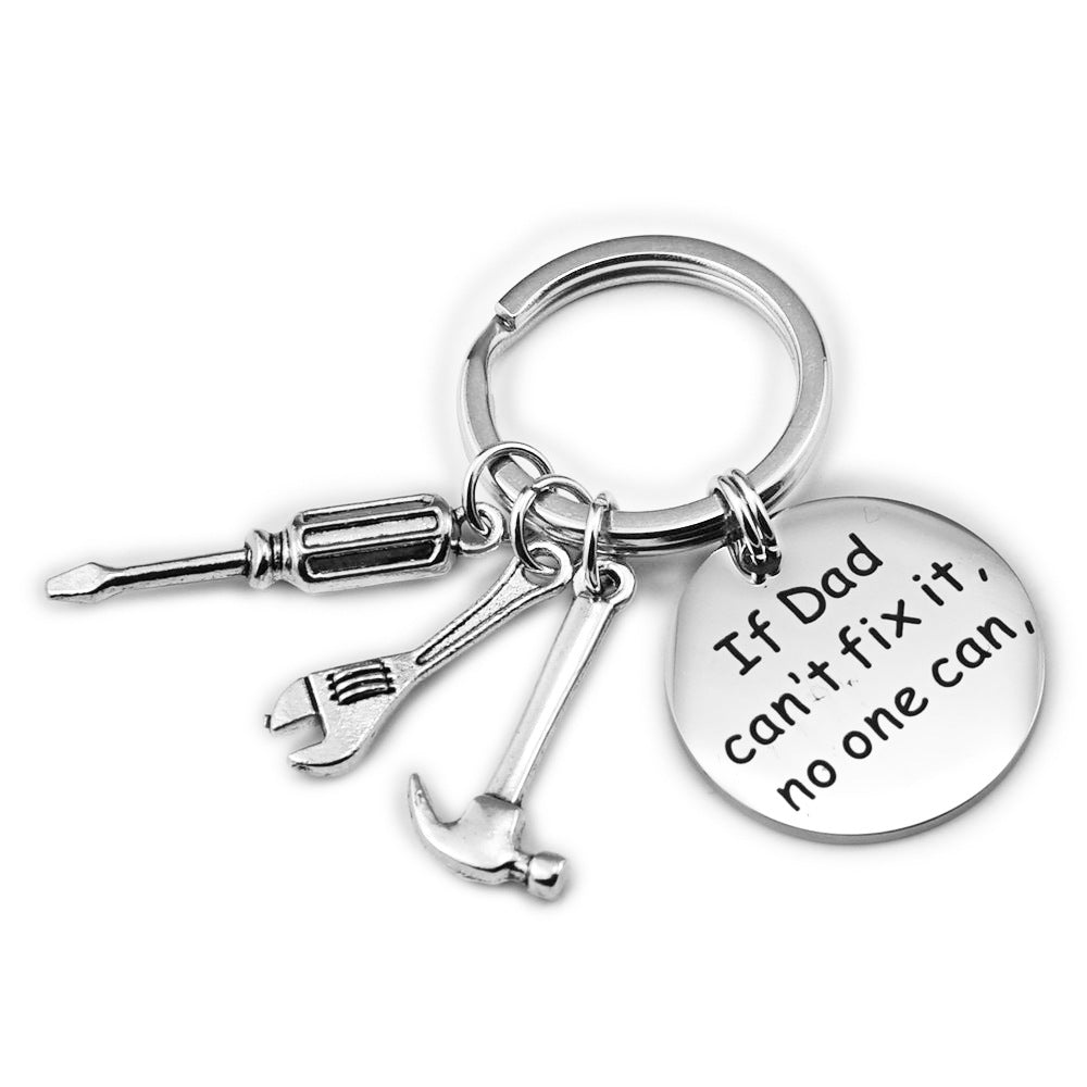 If Dad Can't Fix It No One Can Hand Tool Keychain Keychain GrindStyle