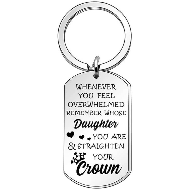 Whenever You Feel Overwhelmed Keychain Keychain GrindStyle